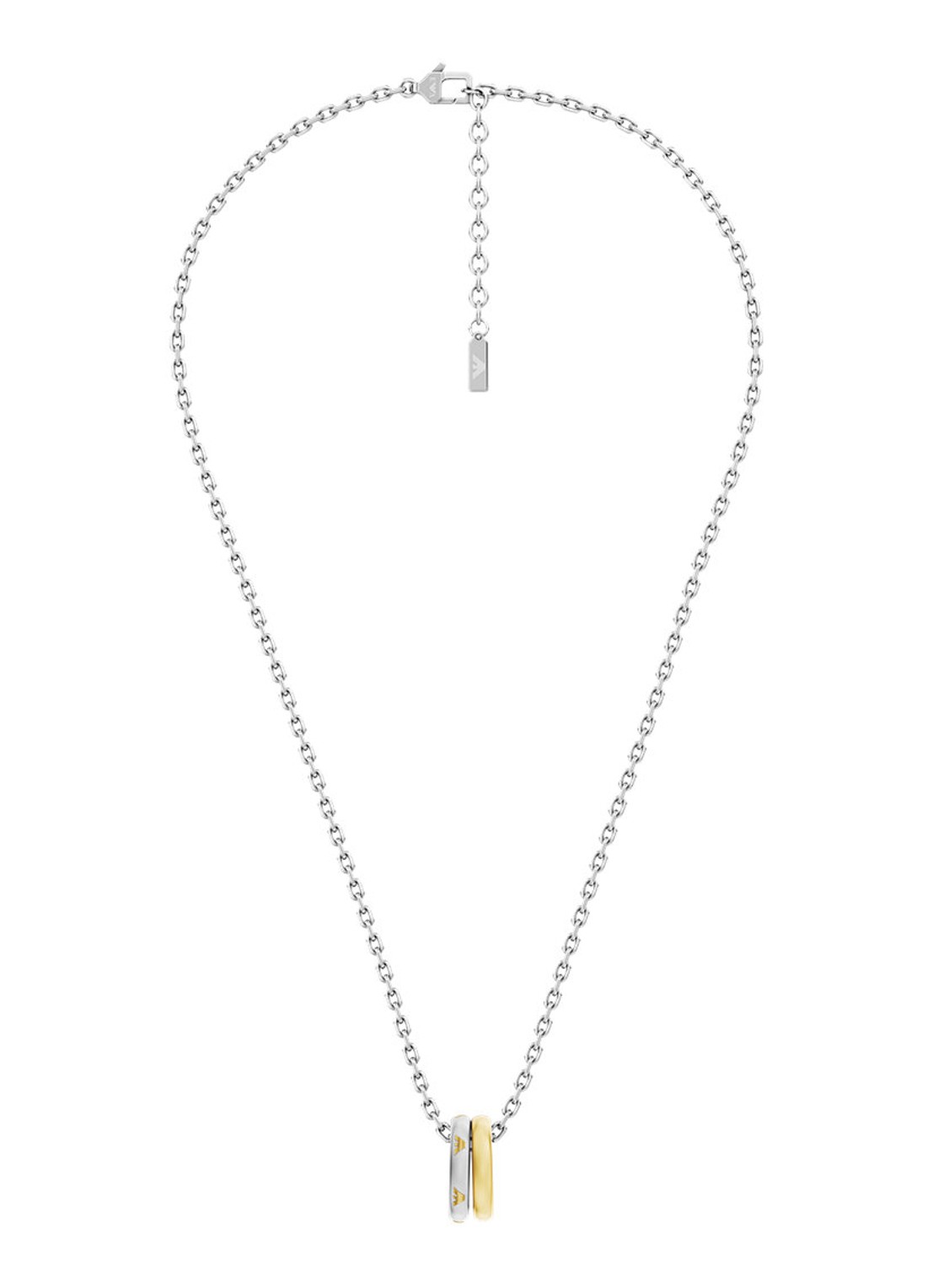 Armani Eagle Logo ketting EGS3375040 - detail 2 zilver