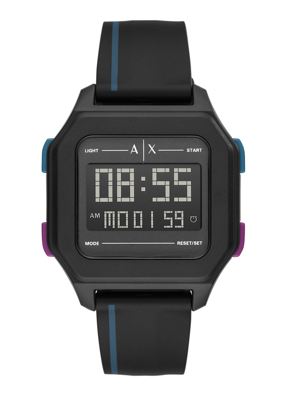 Armani Exchange Horloge AX2955 - voorkant zwart