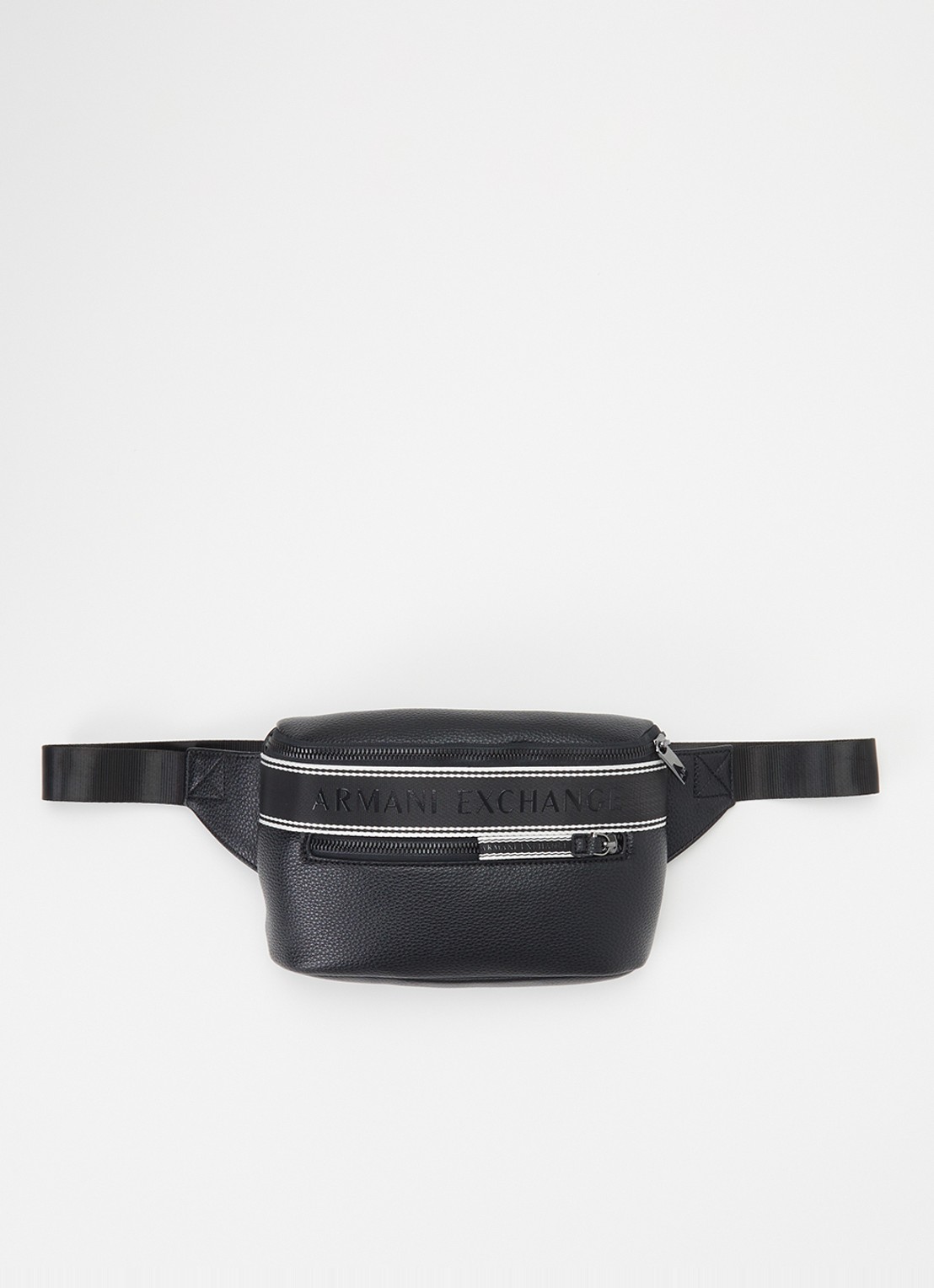 Armani Heuptas met logo  - voorkant 4 zwart