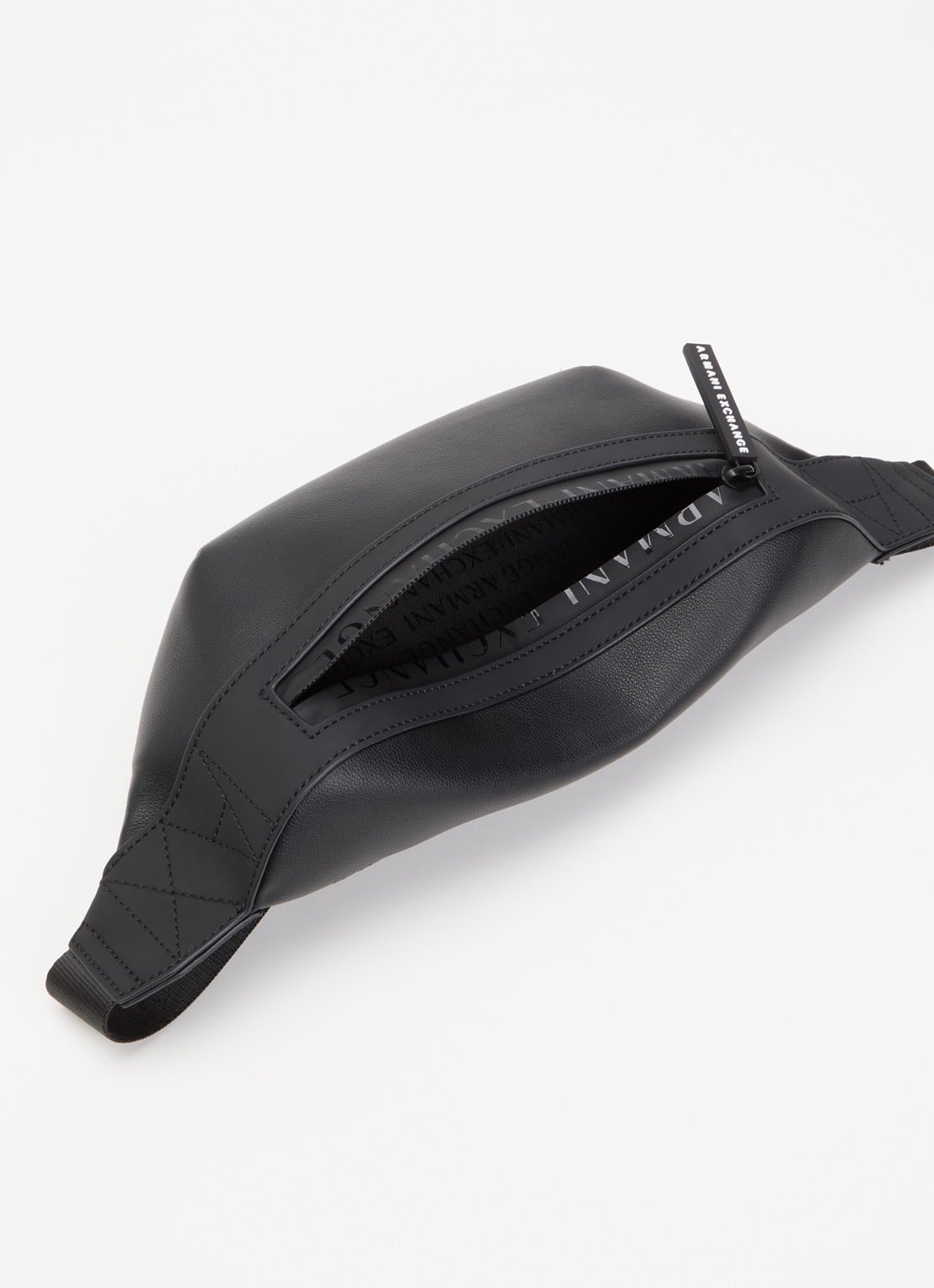 Armani Heuptas met logo - detail zwart