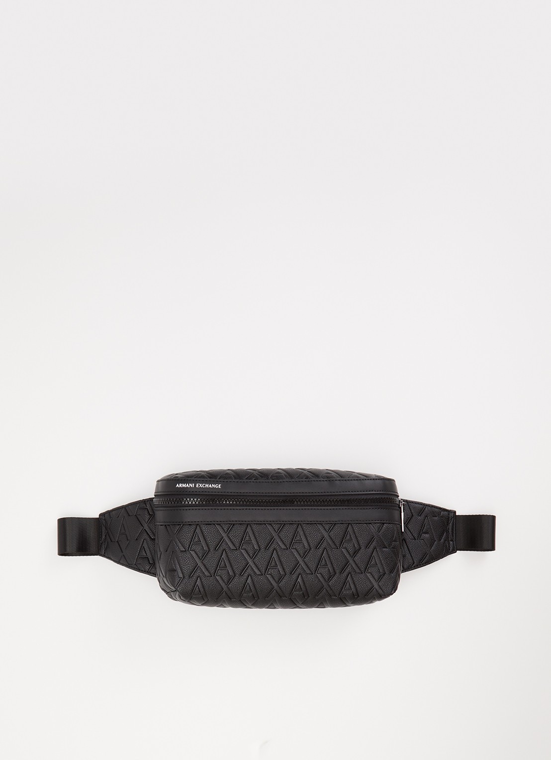 Armani Heuptas met logoprint  - voorkant zwart