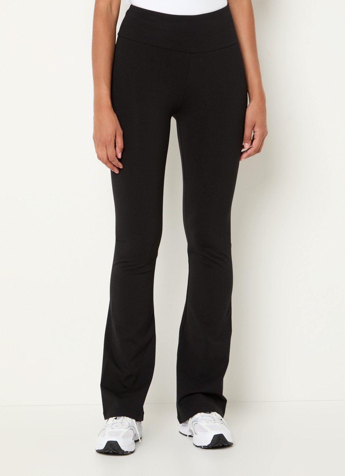Armani High waist trainingslegging met logo - detail 2 zwart