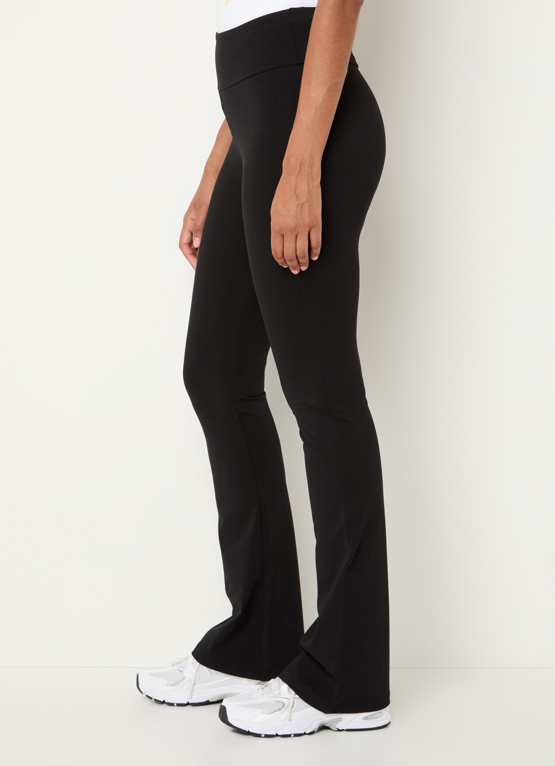 Armani High waist trainingslegging met logo - detail 3 zwart