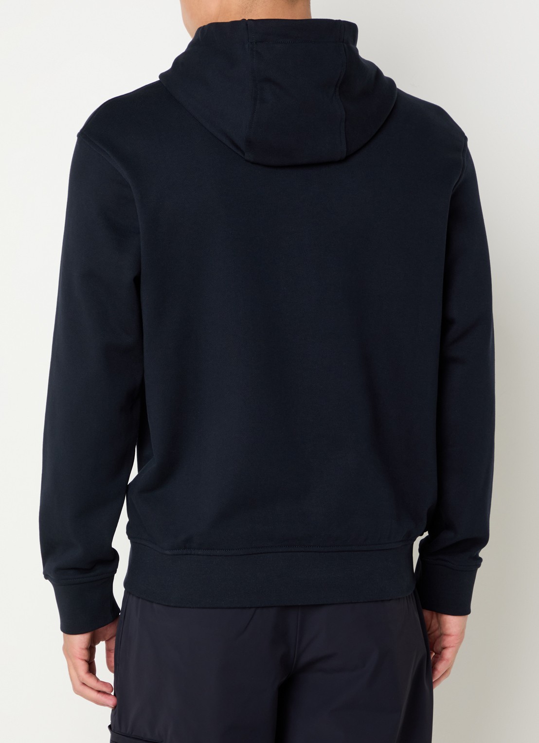 Armani Hoodie met logoprint - achterkant 3 donkerblauw