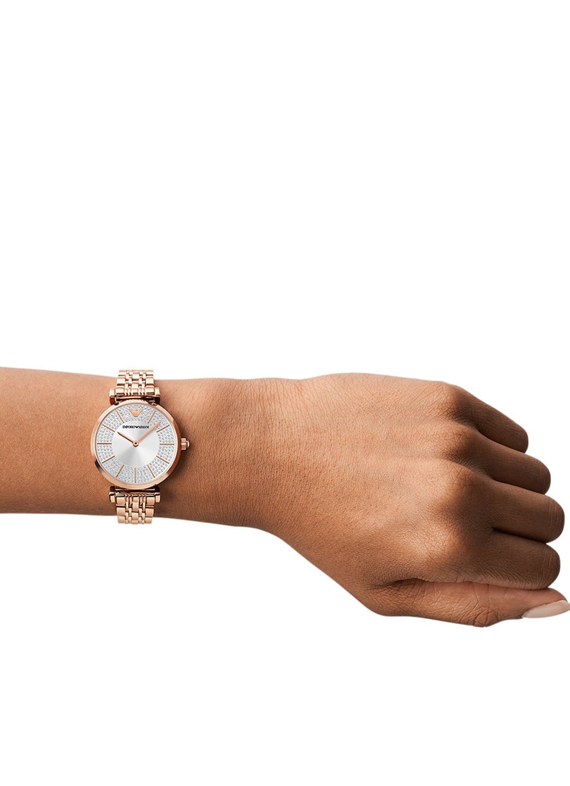 Armani Horloge AR11446 - detail 4 roségoud