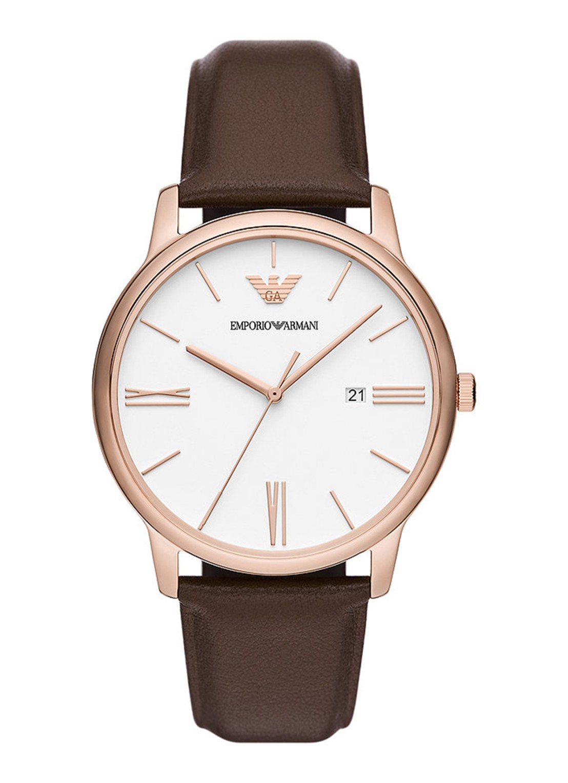 Armani Horloge AR11572 - voorkant 5 roségoud