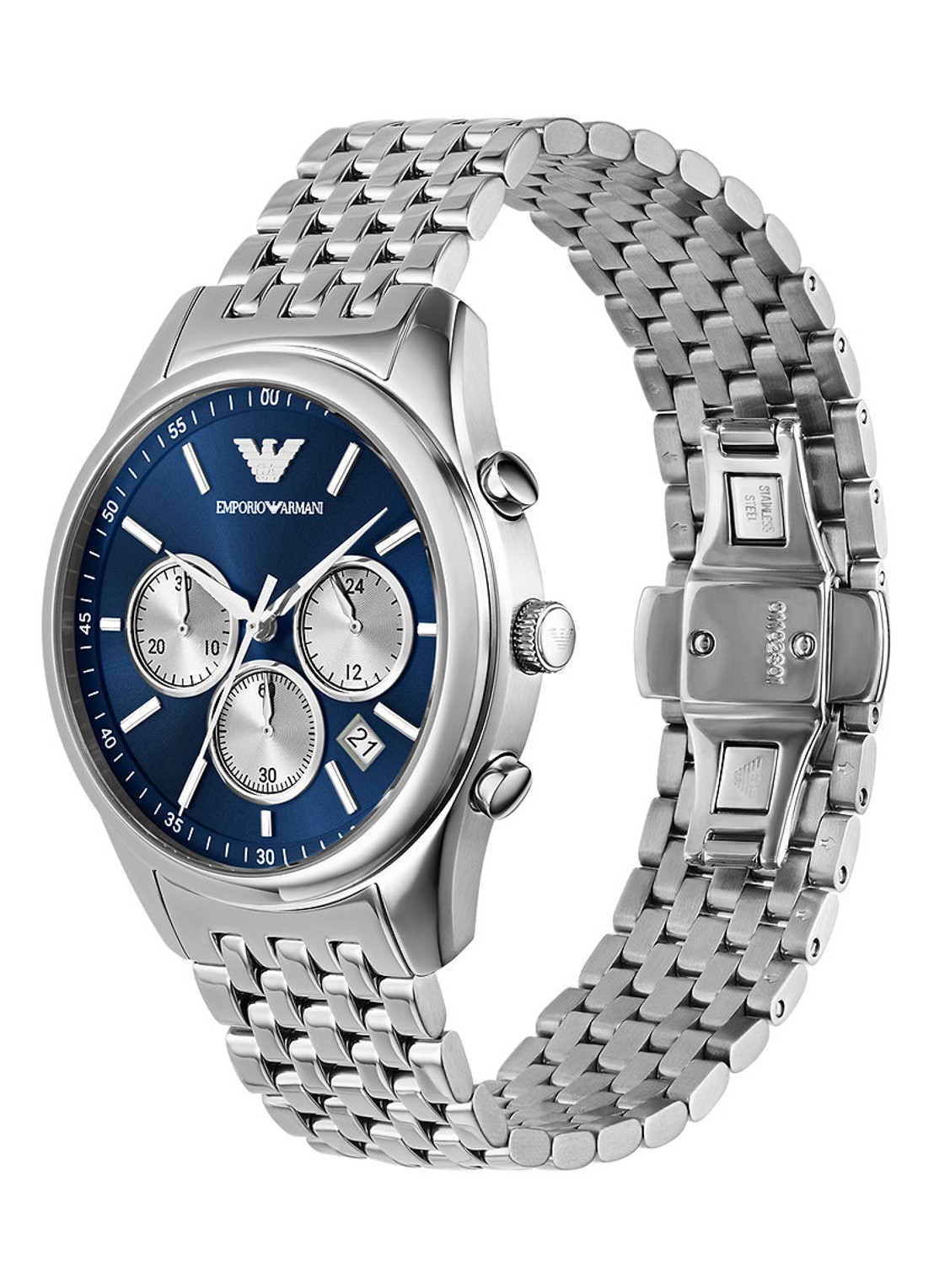 Armani Horloge AR11582 - detail 3 zilver