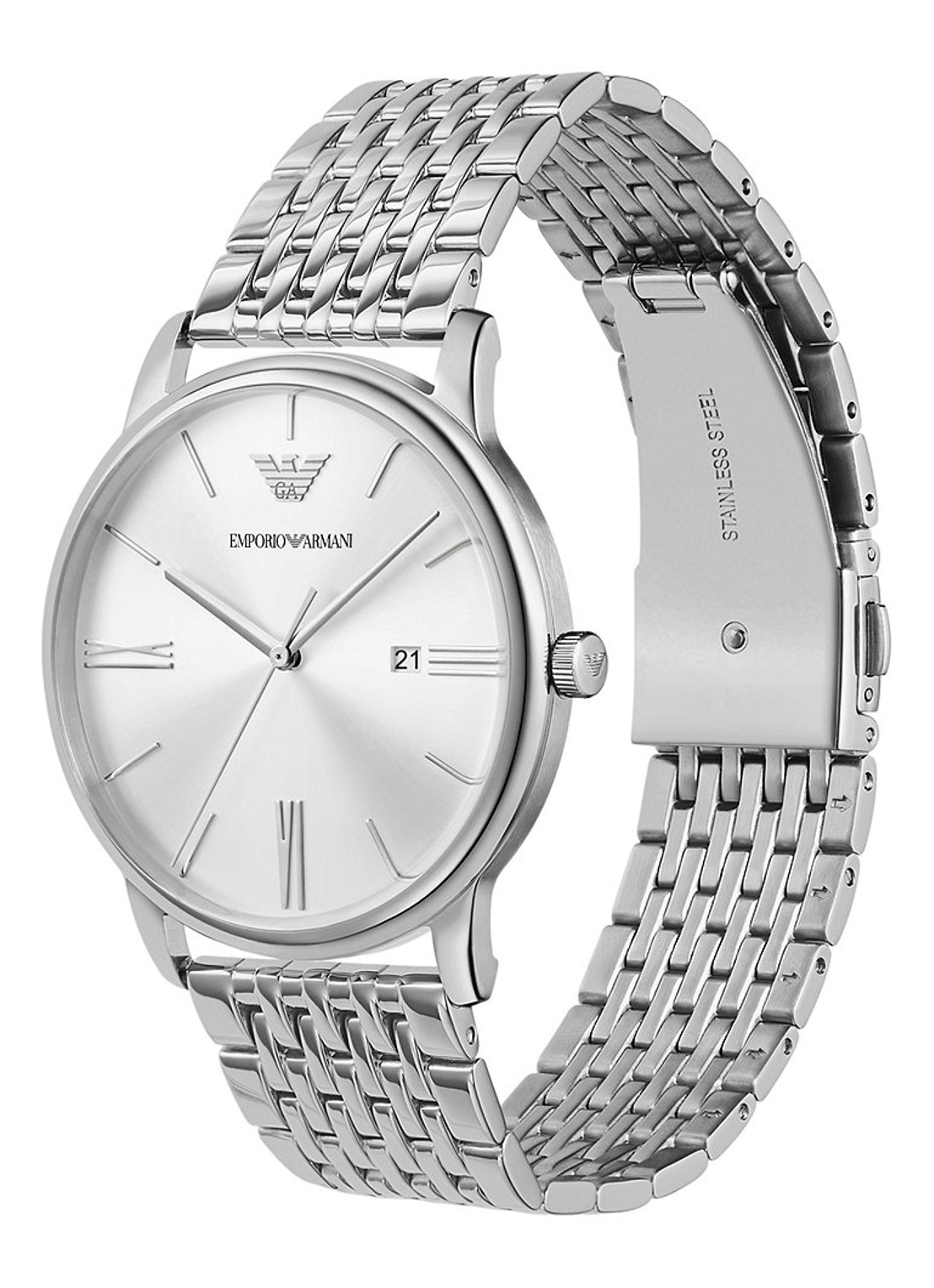 Armani Horloge AR11599 - detail 4 zilver