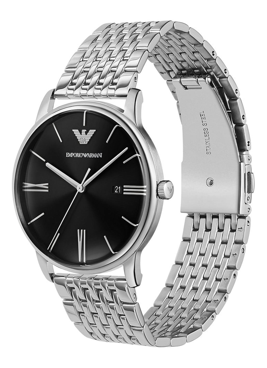 Armani Horloge AR11600 - detail 4 zilver