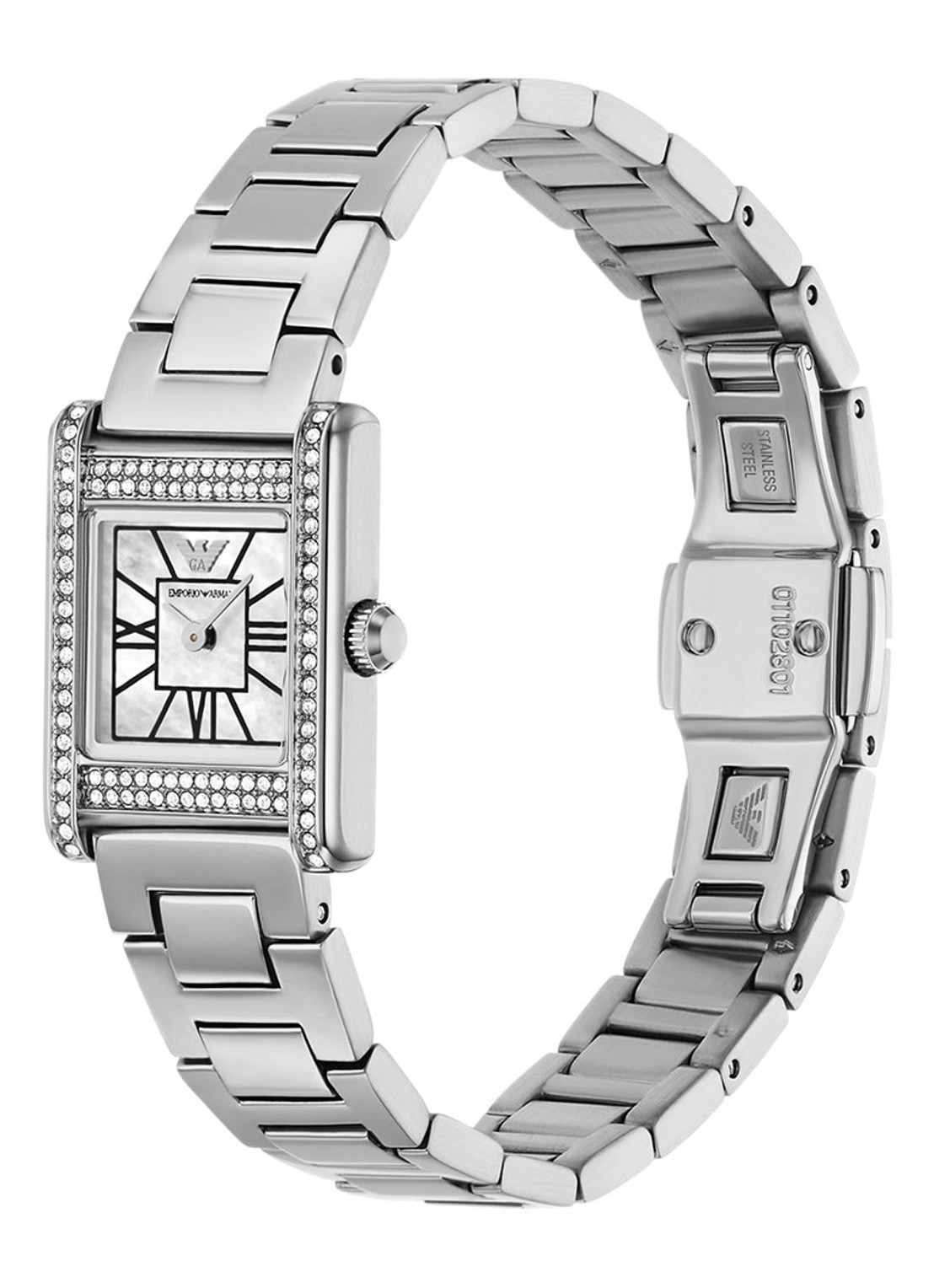 Armani Horloge AR11662 - detail 3 zilver