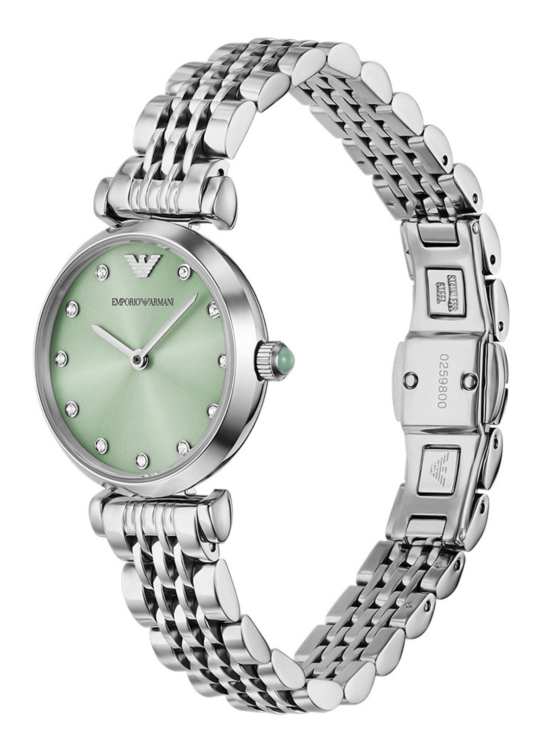 Armani Horloge AR11667 - detail 3 zilver