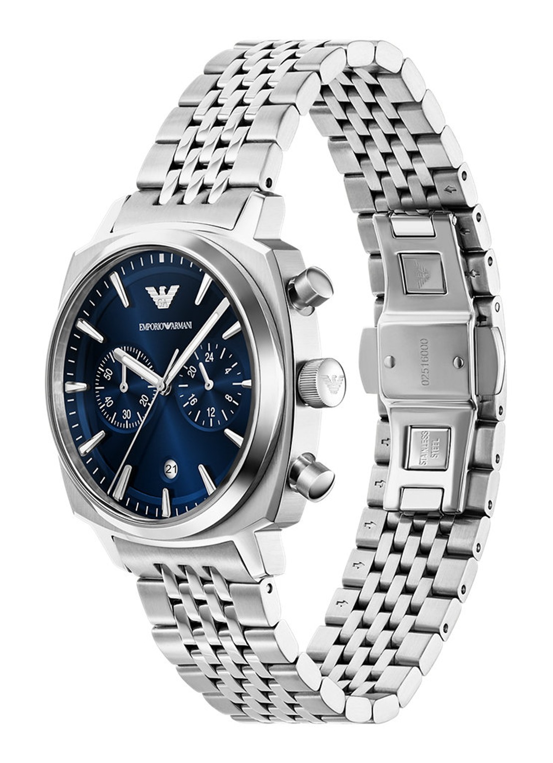 Armani Horloge AR11688 - detail 4 zilver