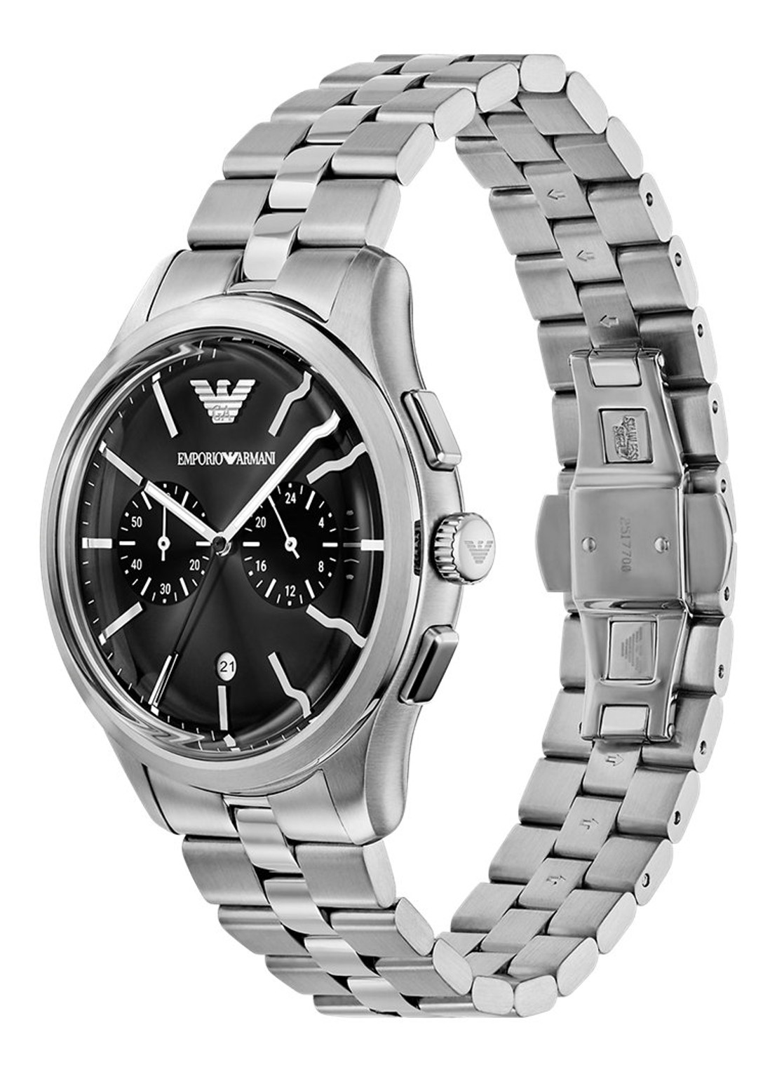 Armani Horloge AR11691 - detail 3 zilver