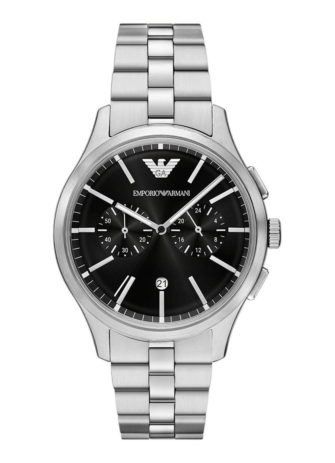 Armani Horloge AR11691 - voorkant 5 zilver