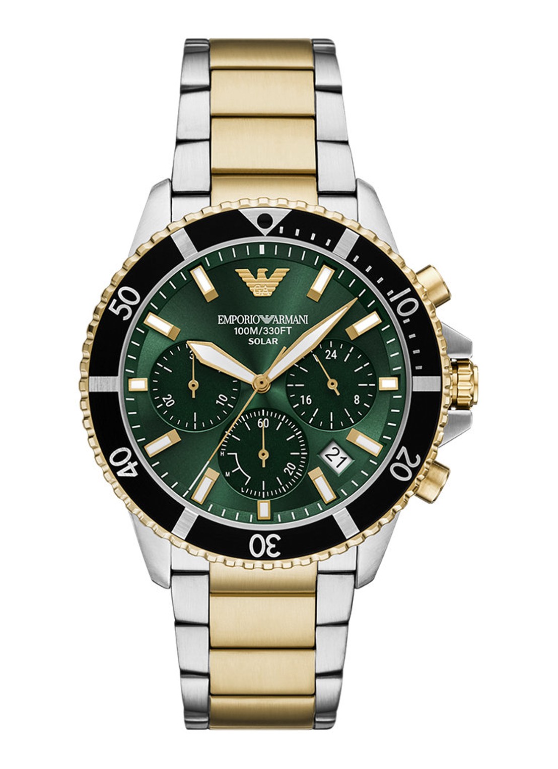 Armani Horloge AR11695 - voorkant zilver