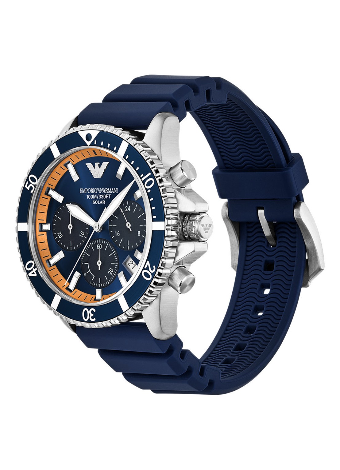 Armani Horloge AR11696 - detail 3 zilver