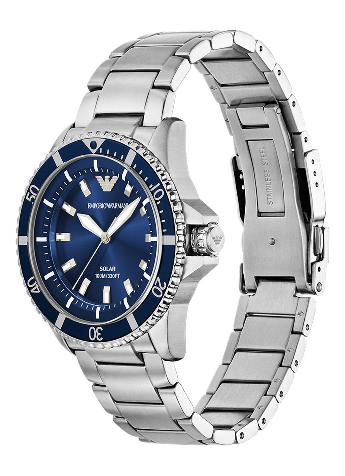 Armani Horloge AR11697 - detail 4 zilver