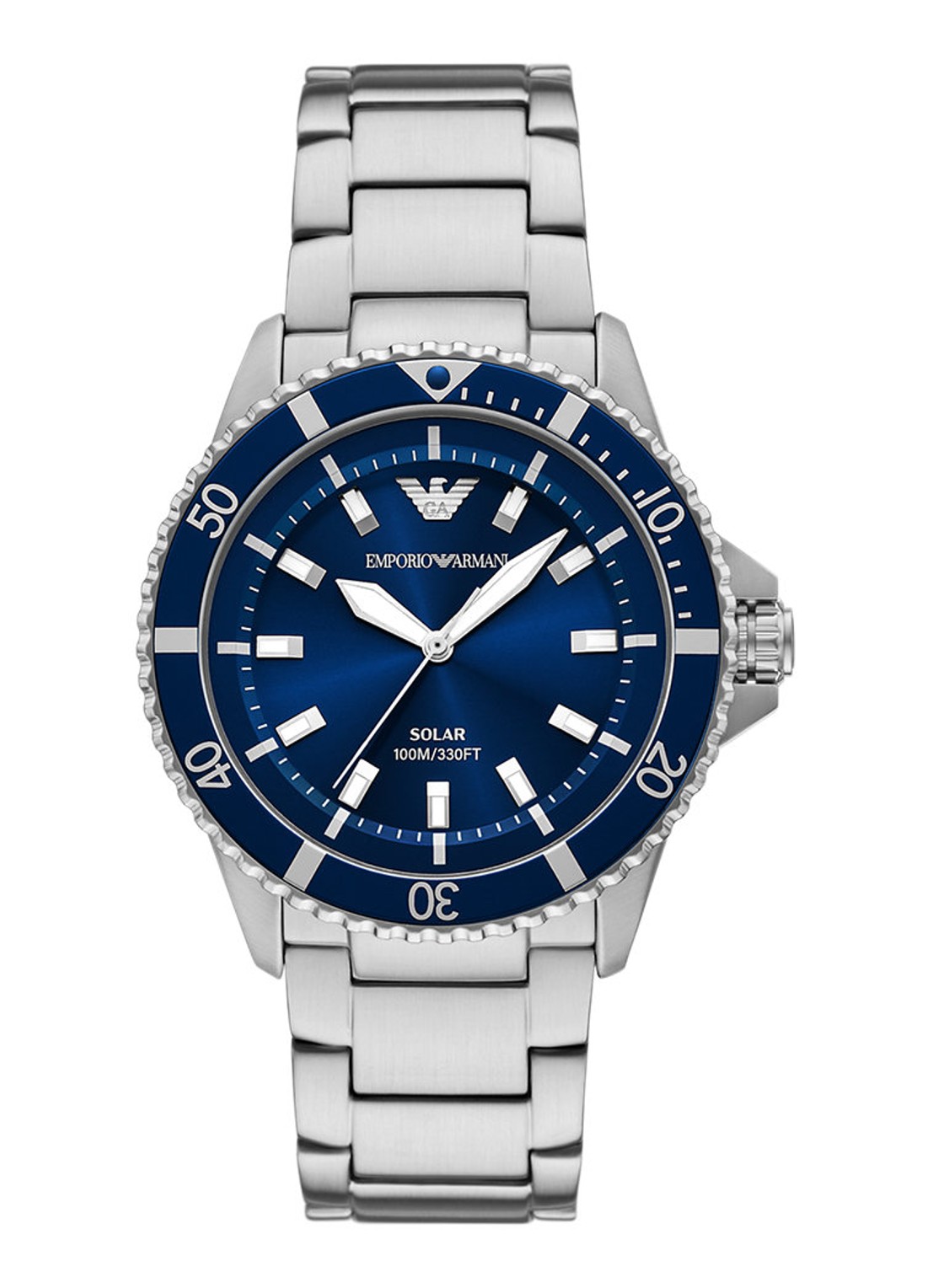 Armani Horloge AR11697 - voorkant zilver