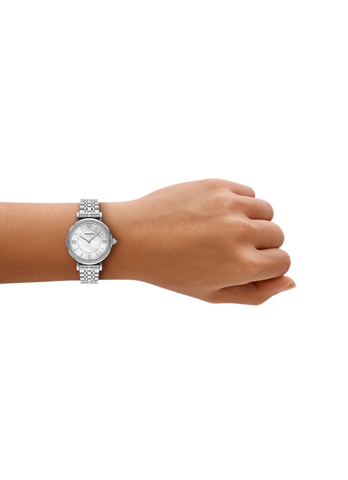 Armani Horloge AR11701 - detail 4 zilver