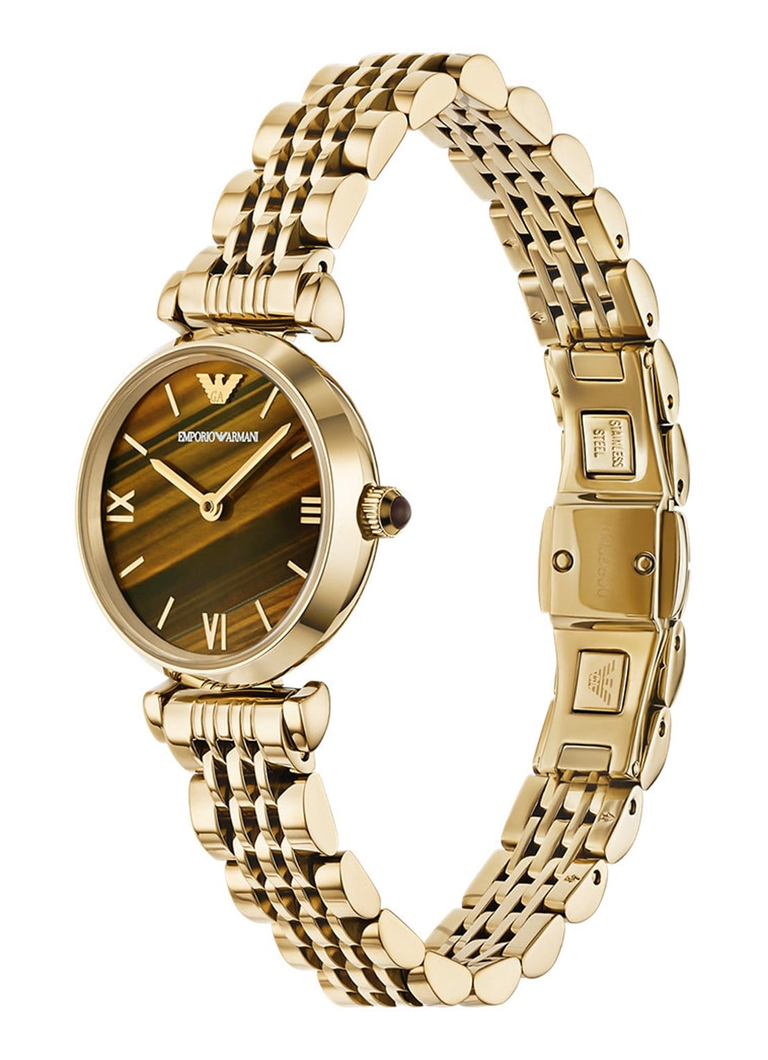 Armani Horloge AR11703 - detail 4 goud