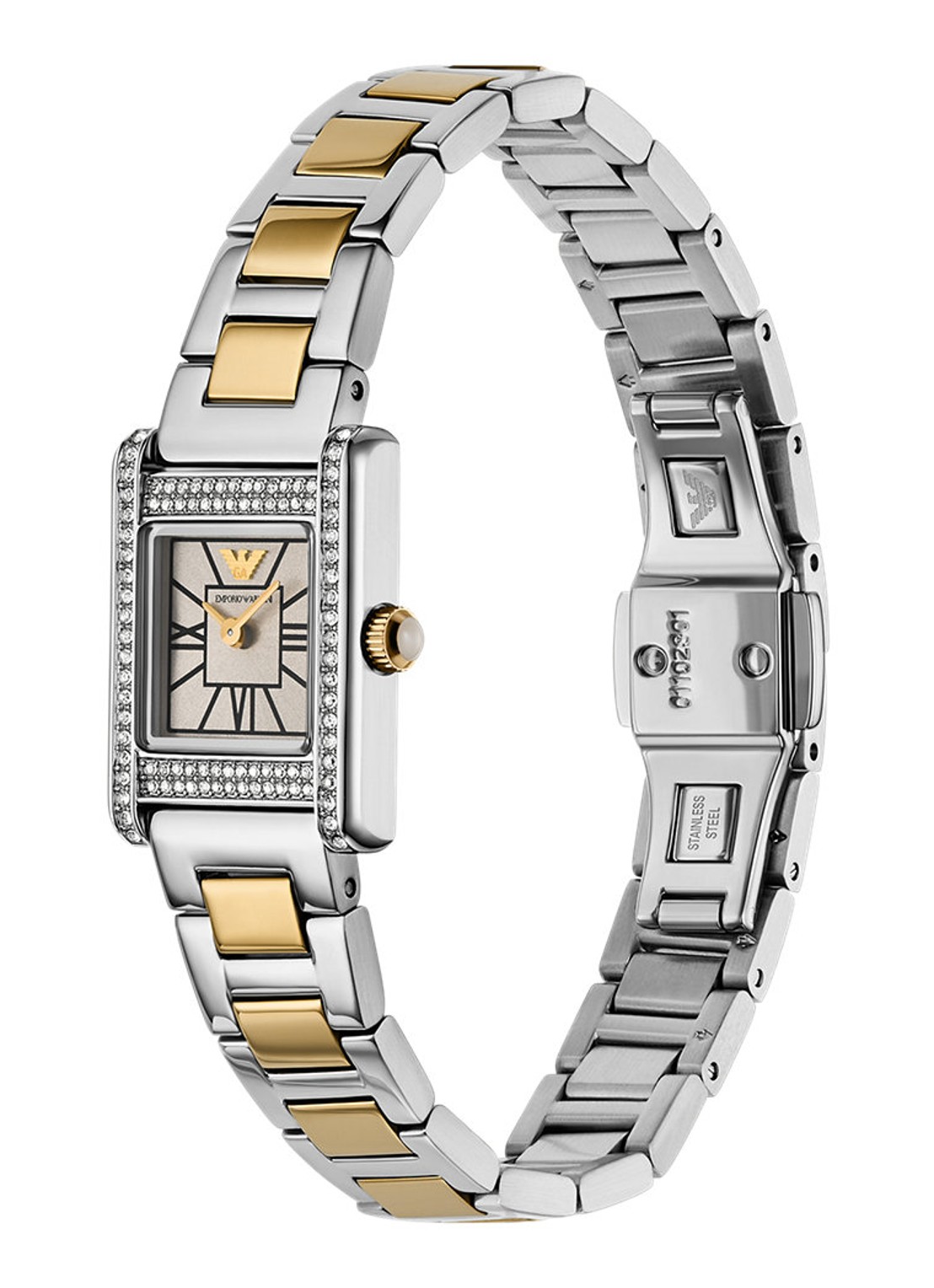 Armani Horloge AR11704 - detail 4 zilver