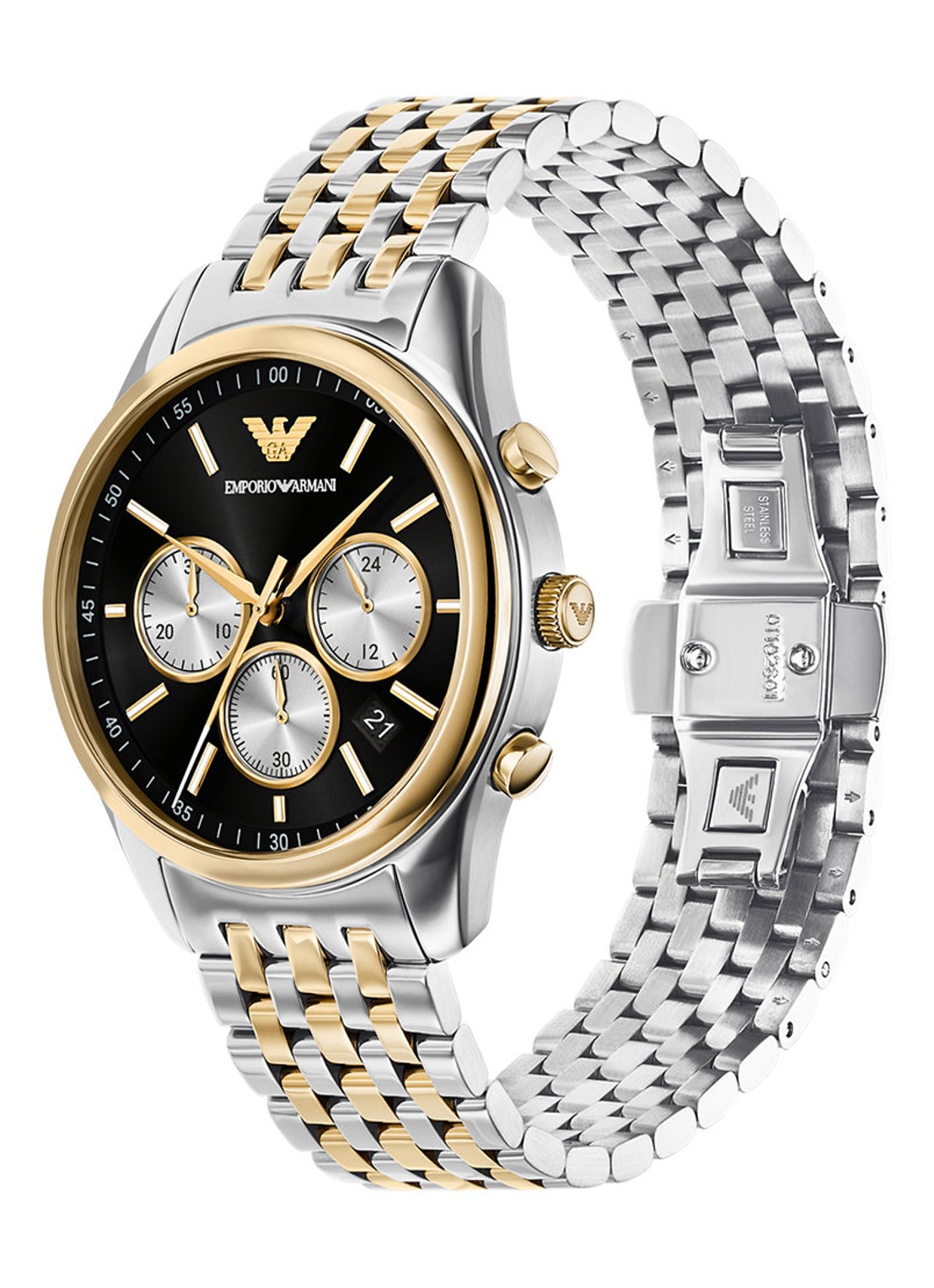 Armani Horloge AR11713 - detail 3 zilver