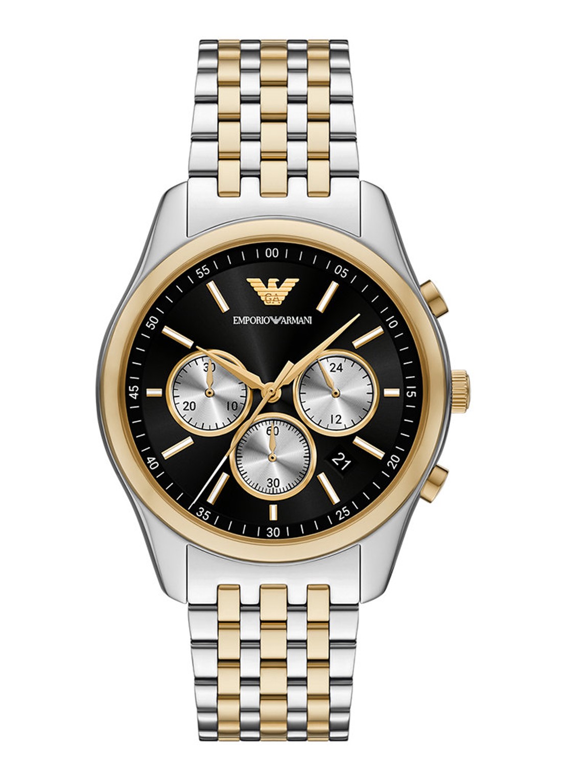 Armani Horloge AR11713 - voorkant 5 zilver