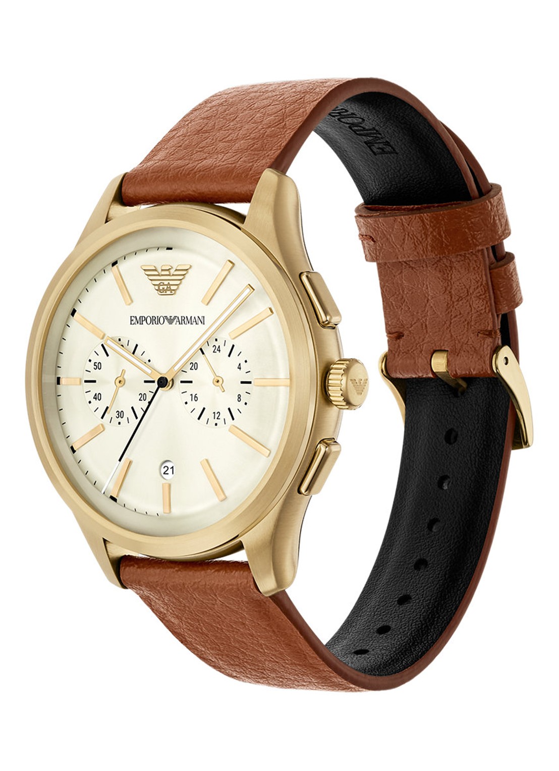 Armani Horloge AR11714 - detail 3 goud