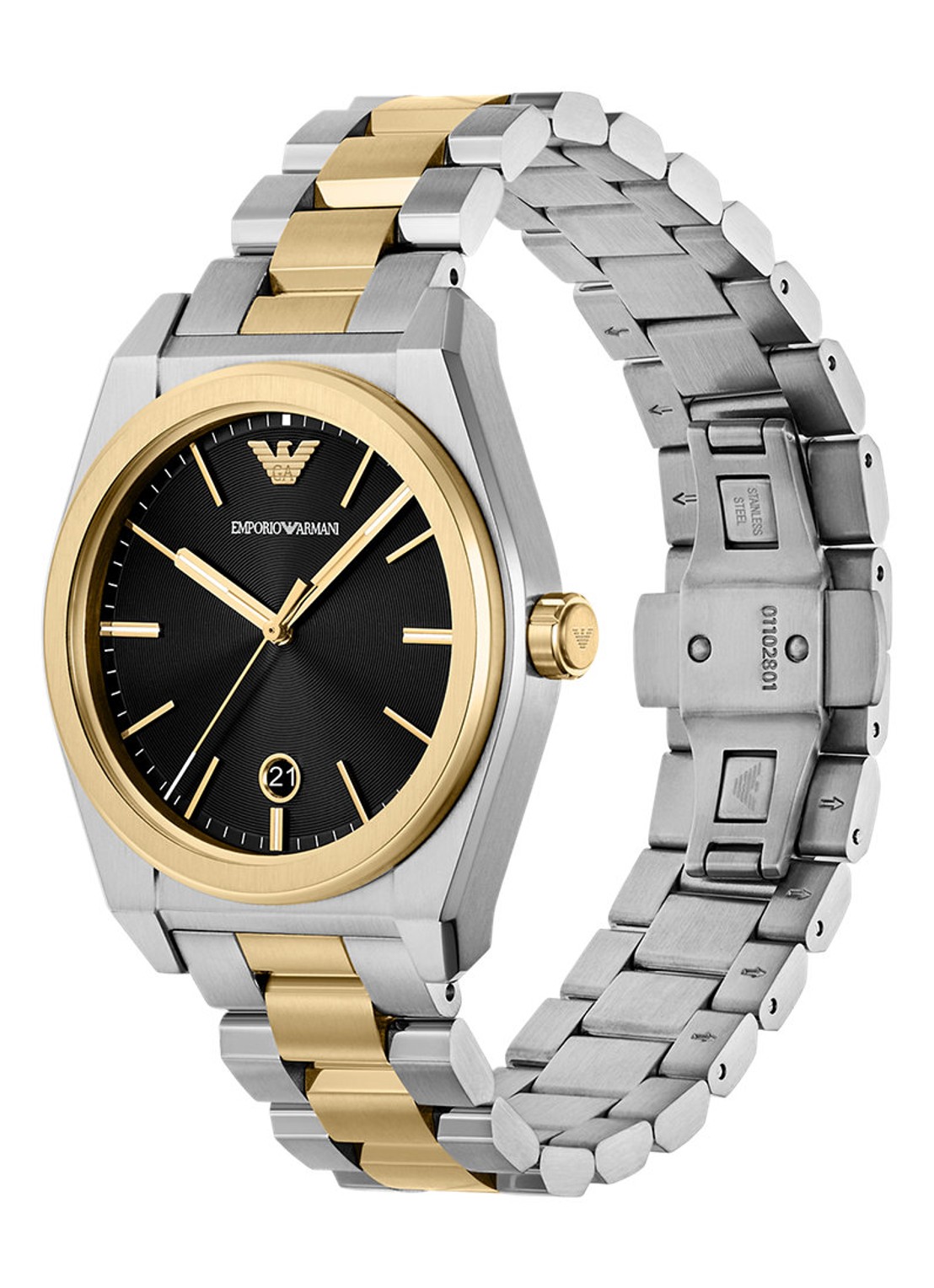 Armani Horloge AR11715 - detail 4 zilver
