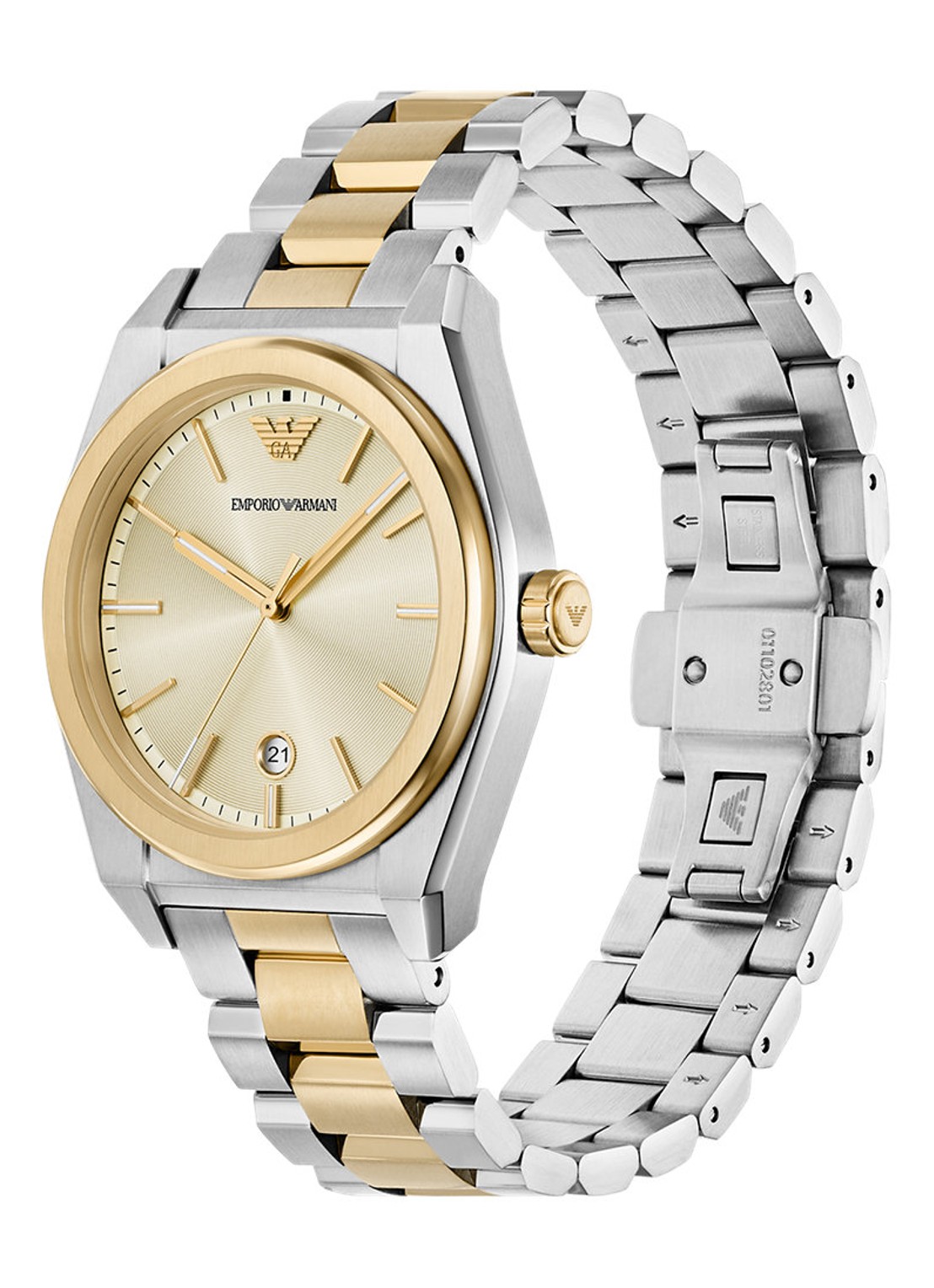 Armani Horloge AR11716 - detail 3 zilver