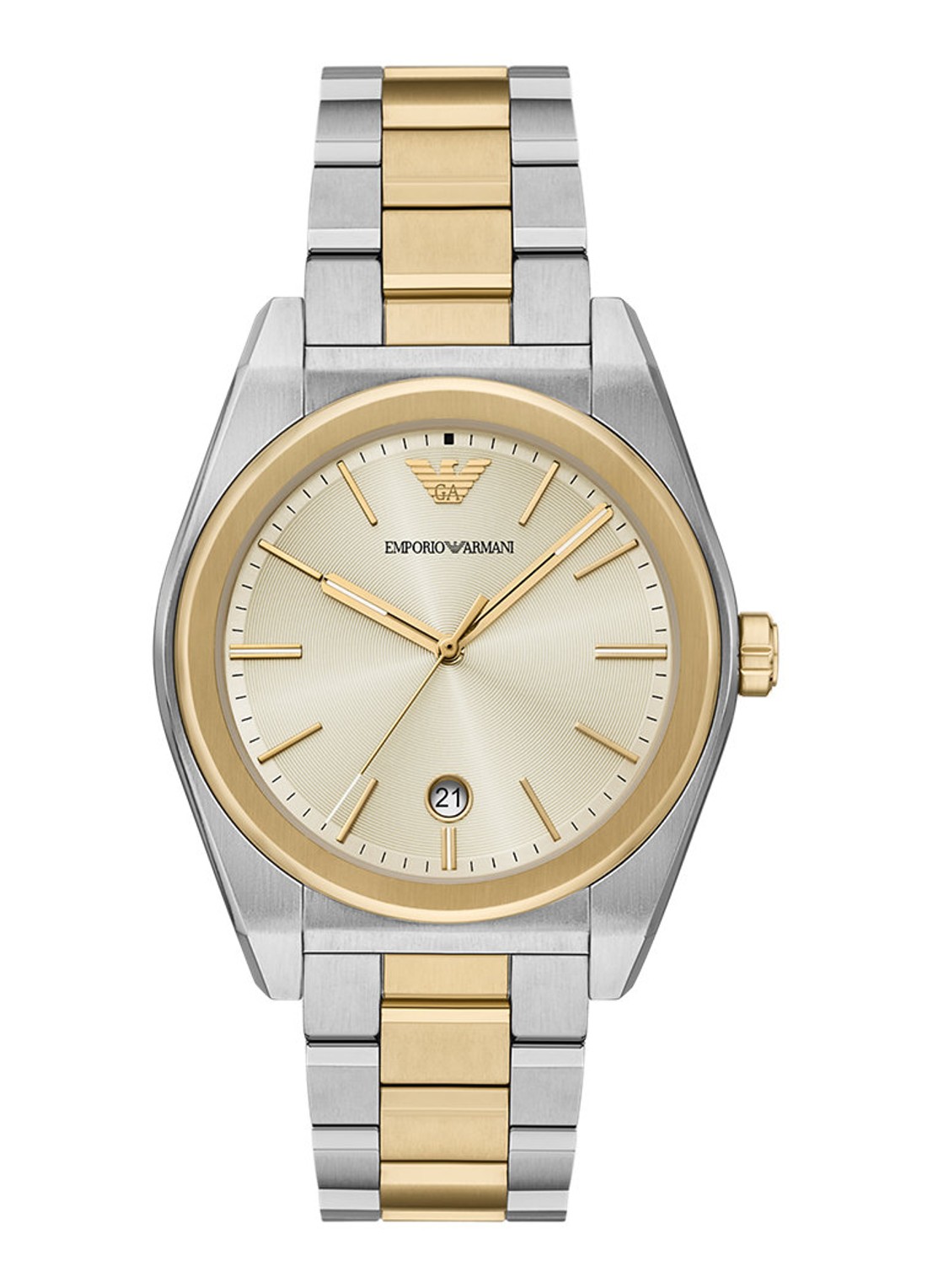 Armani Horloge AR11716 - voorkant 5 zilver