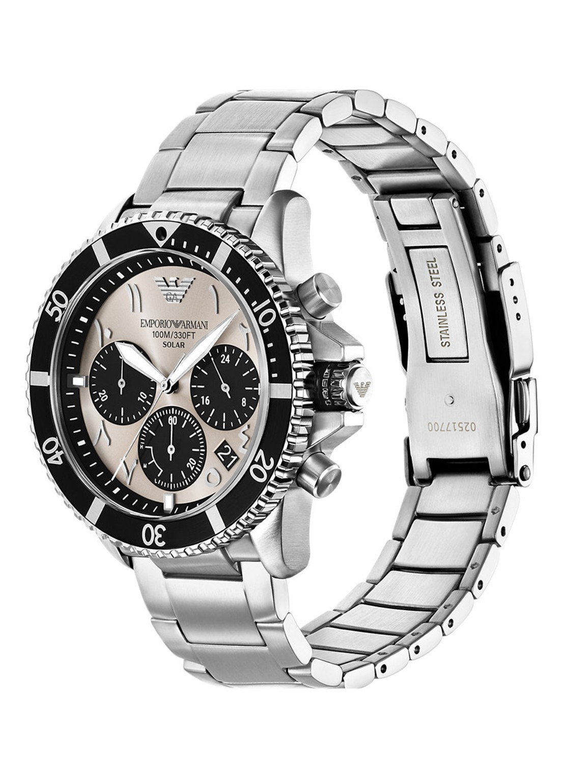 Armani Horloge AR11722 - detail 4 zilver