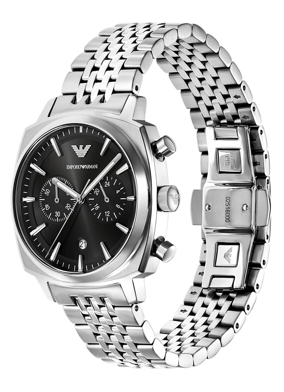 Armani Horloge AR11725 - detail 3 zilver