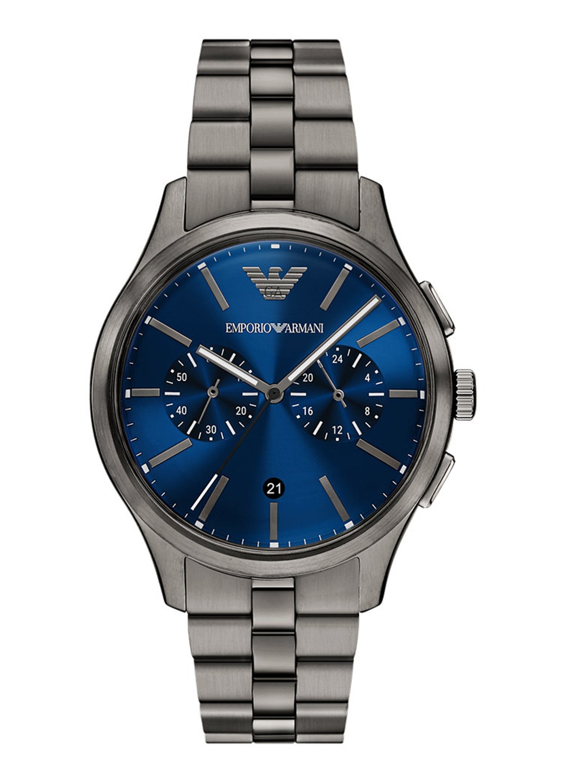 Armani Horloge AR11729 - voorkant antraciet