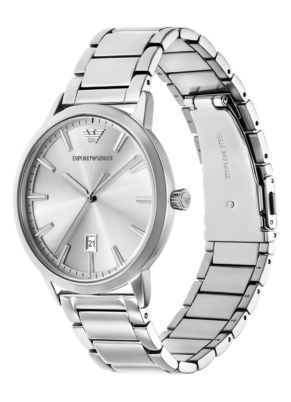 Armani Horloge AR11730 - detail 3 zilver