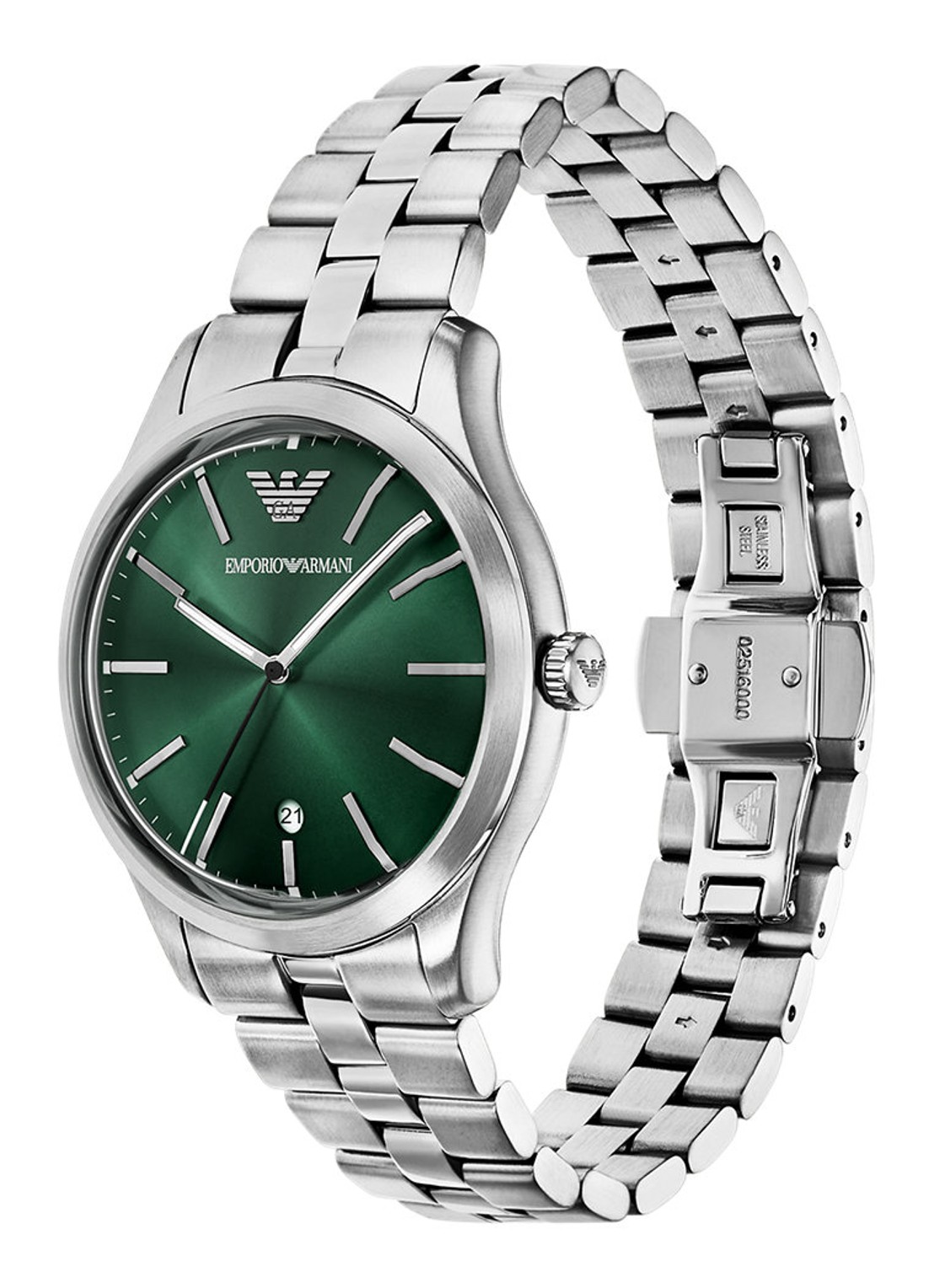 Armani Horloge AR11734 - detail 4 zilver