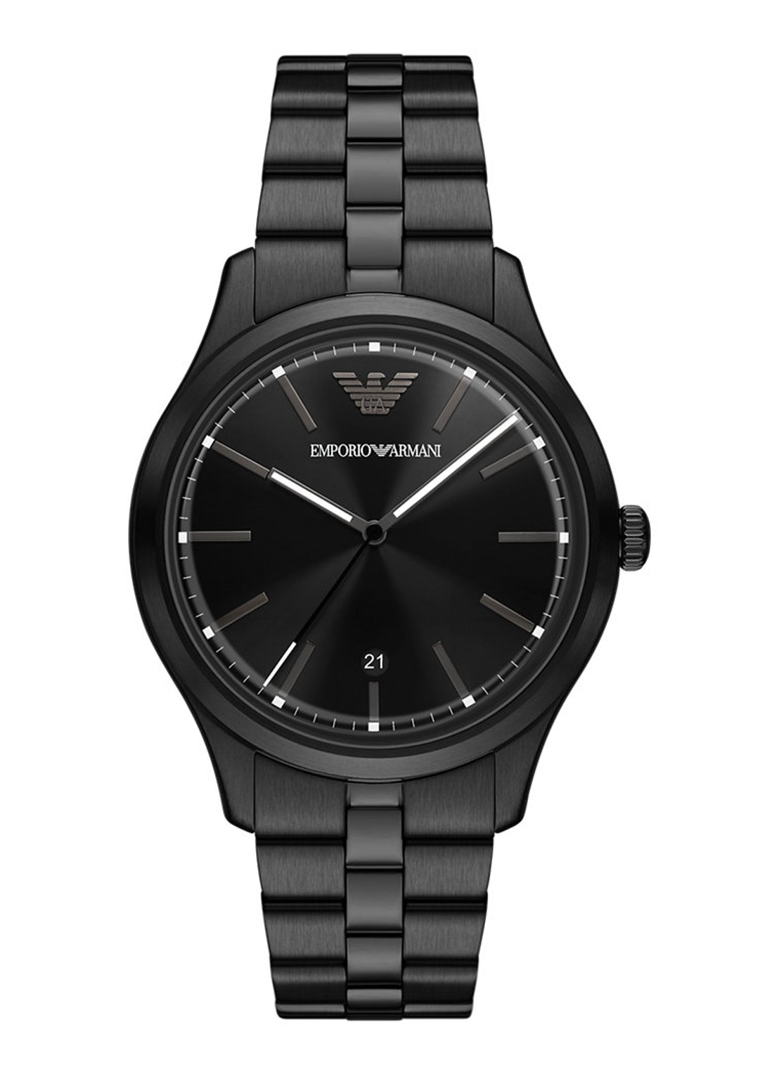 Armani Horloge AR11736 - voorkant 5 zwart