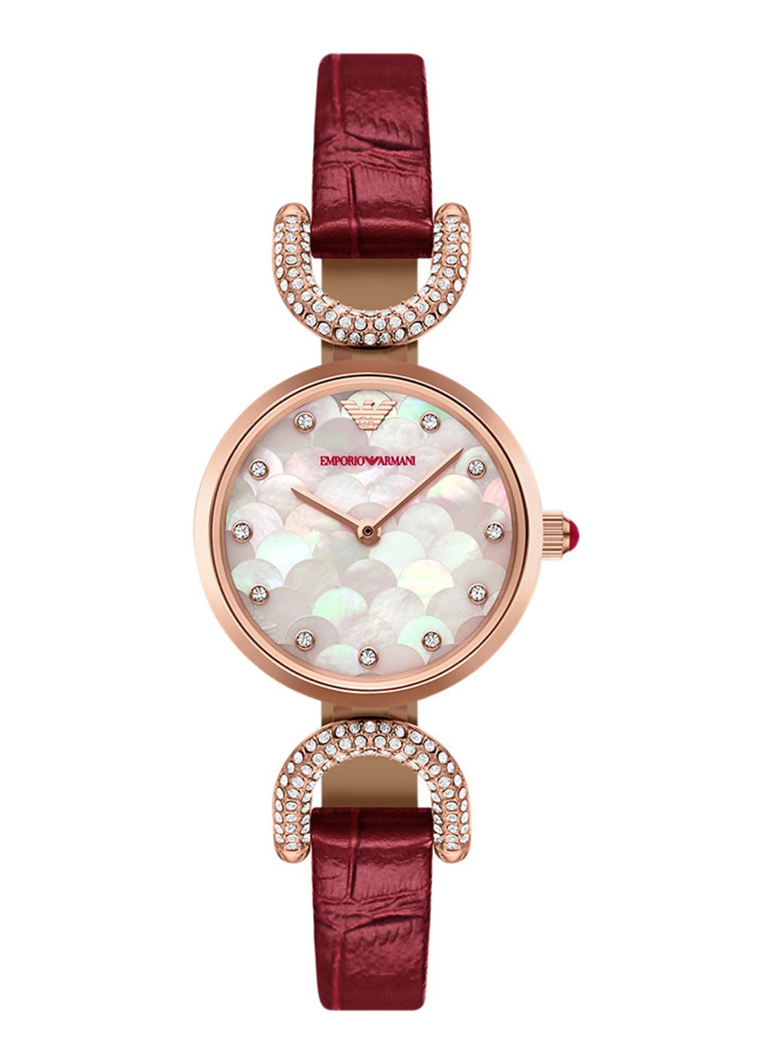 Armani Horloge AR11737 - voorkant roségoud