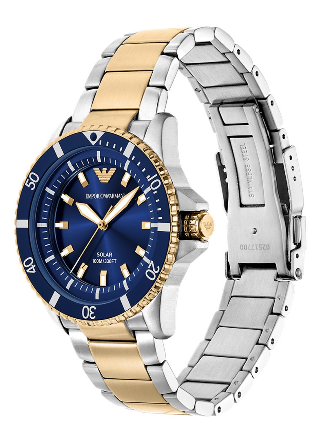 Armani Horloge AR11738 - detail 3 zilver