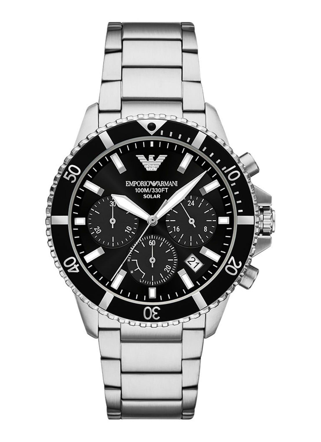 Armani Horloge AR11739 - voorkant 5 zilver