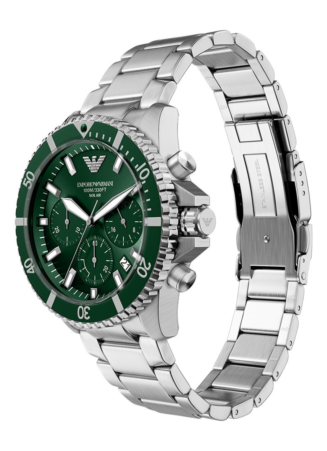 Armani Horloge AR11741 - detail 4 zilver