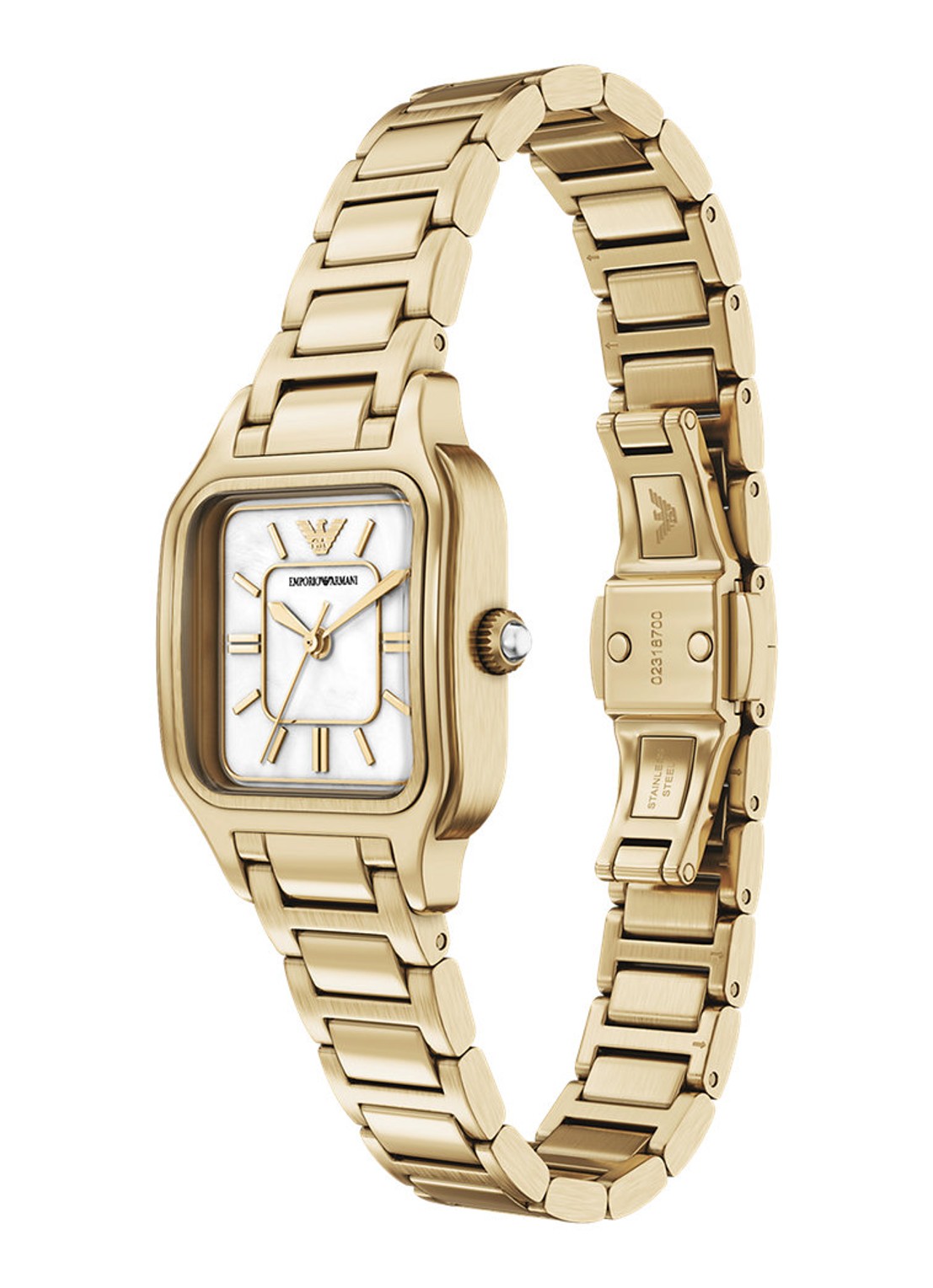 Armani Horloge AR11744 - detail 5 goud