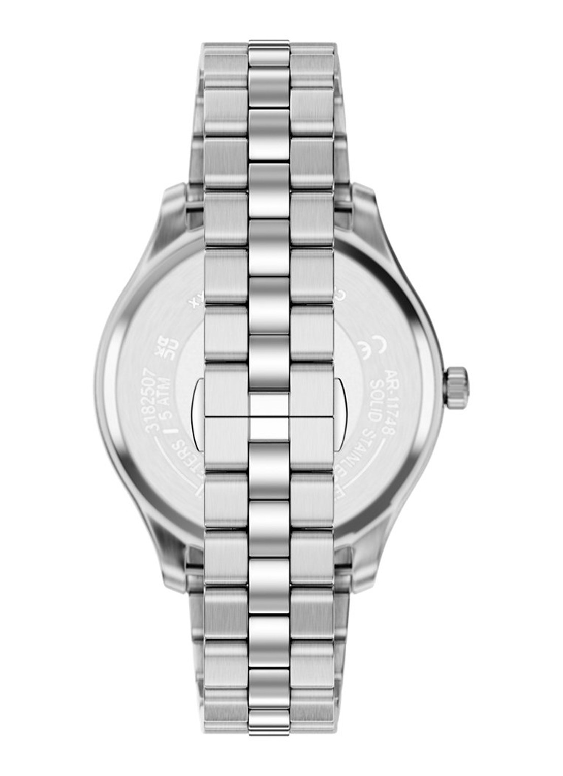 Armani Horloge AR11748 - detail 2 zilver