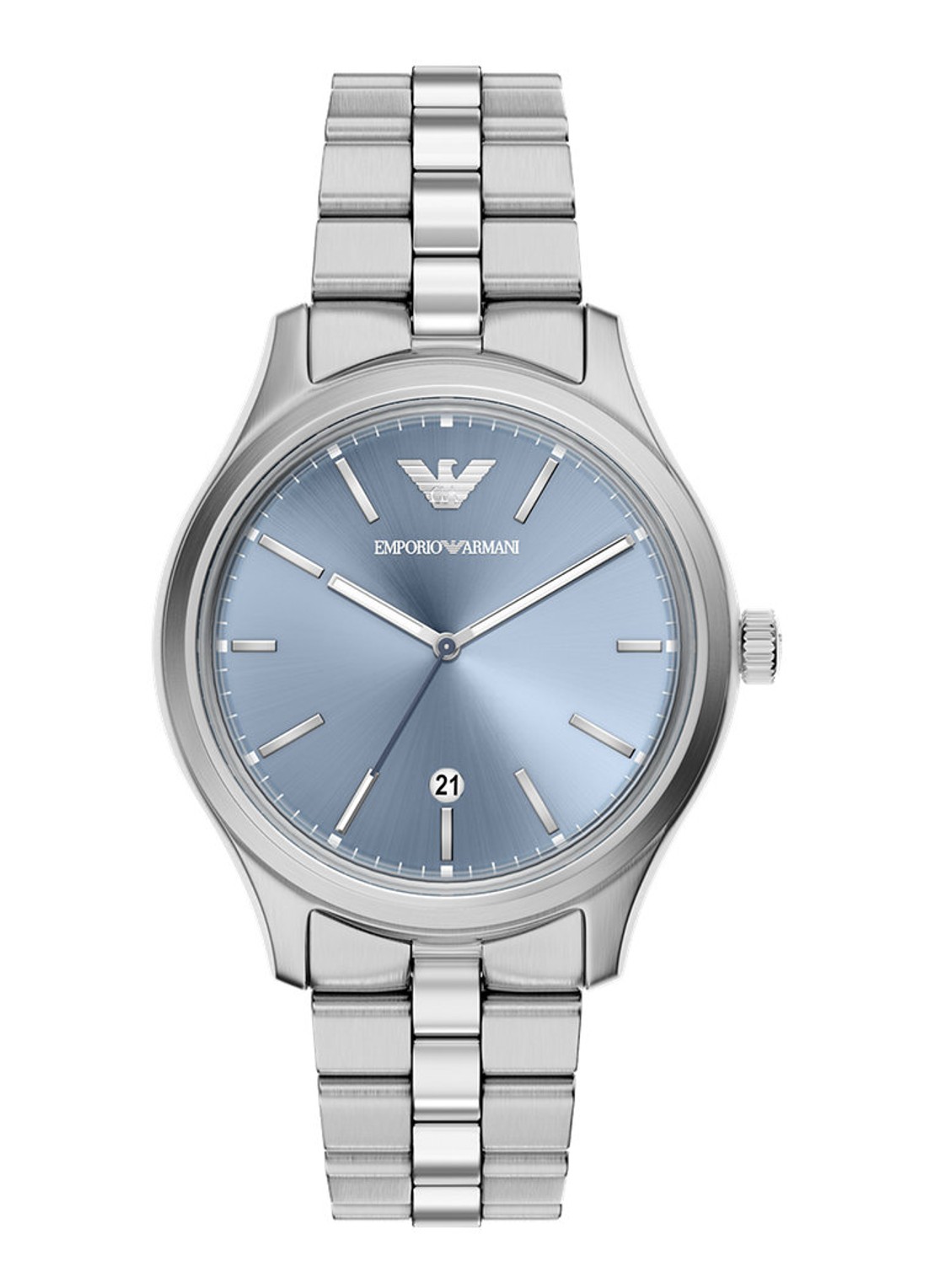 Armani Horloge AR11748 - voorkant zilver