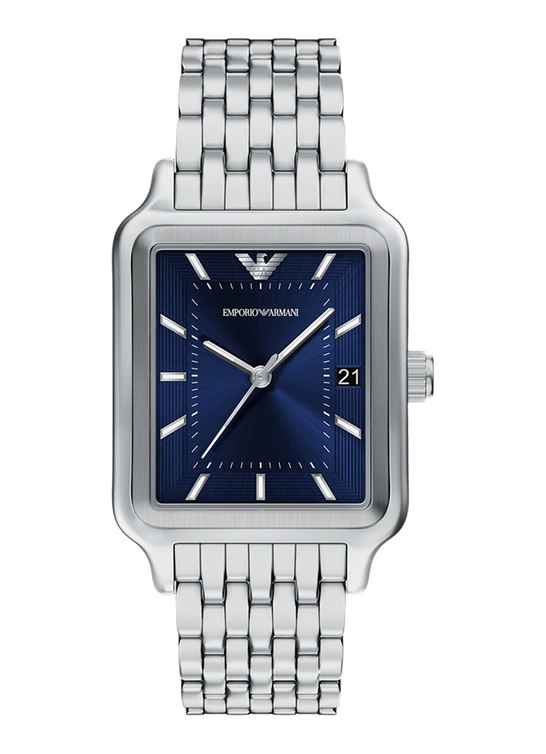 Armani Horloge AR11754 - voorkant 6 zilver