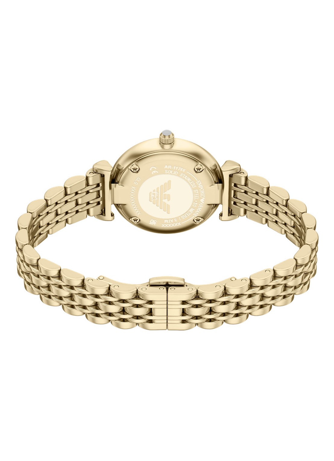 Armani Horloge AR11766 - detail 4 goud