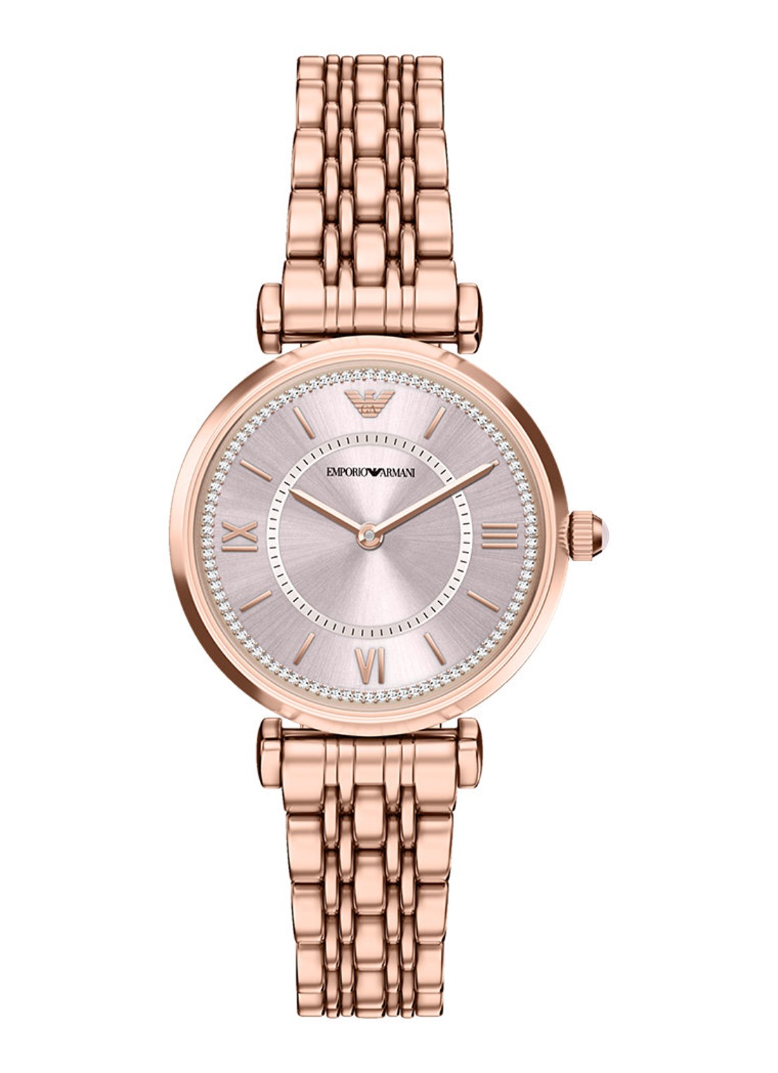 Armani Horloge AR11767 - voorkant 6 roségoud