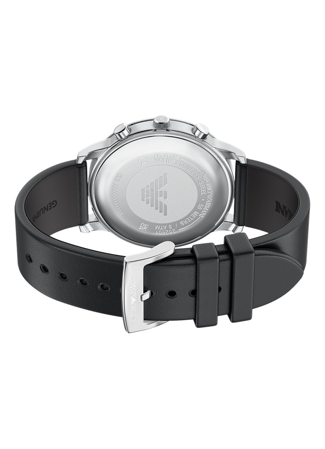 Armani Horloge AR11774 - detail 3 zilver