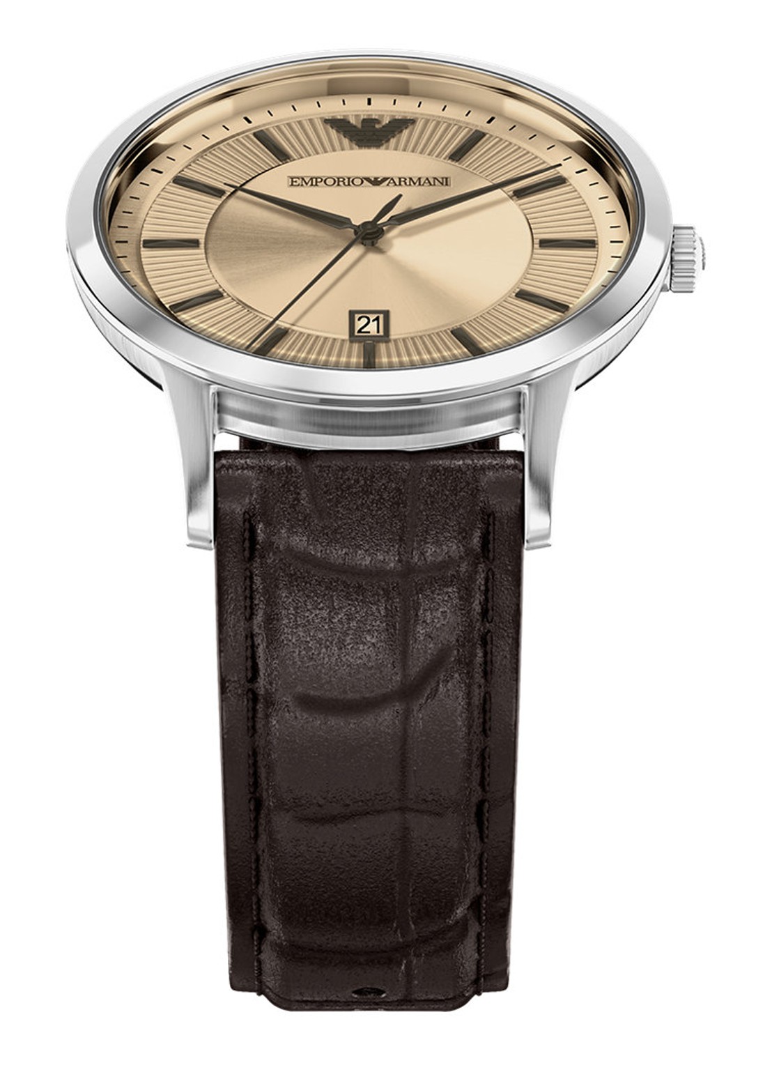 Armani Horloge AR11783 - detail 3 zilver