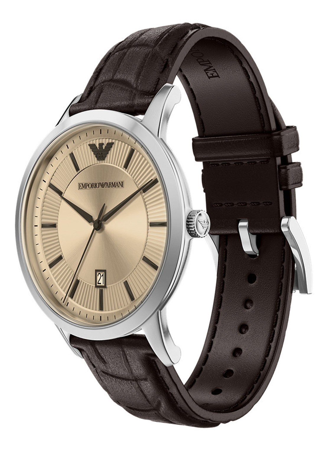 Armani Horloge AR11783 - detail 4 zilver